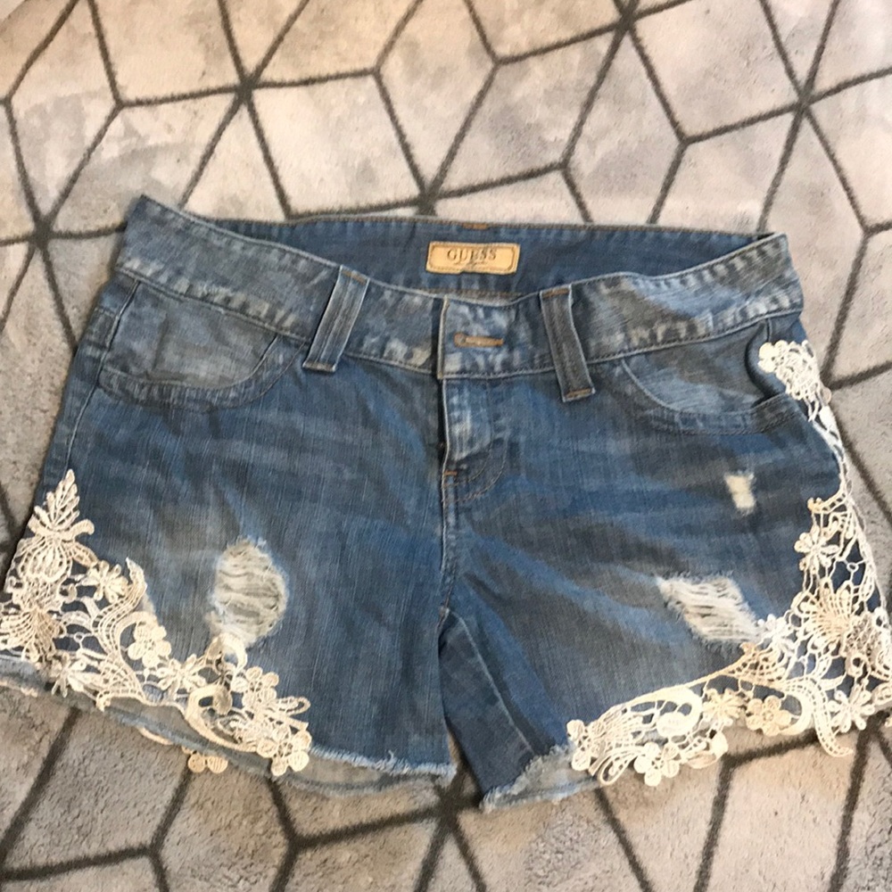 Guess jean shorts